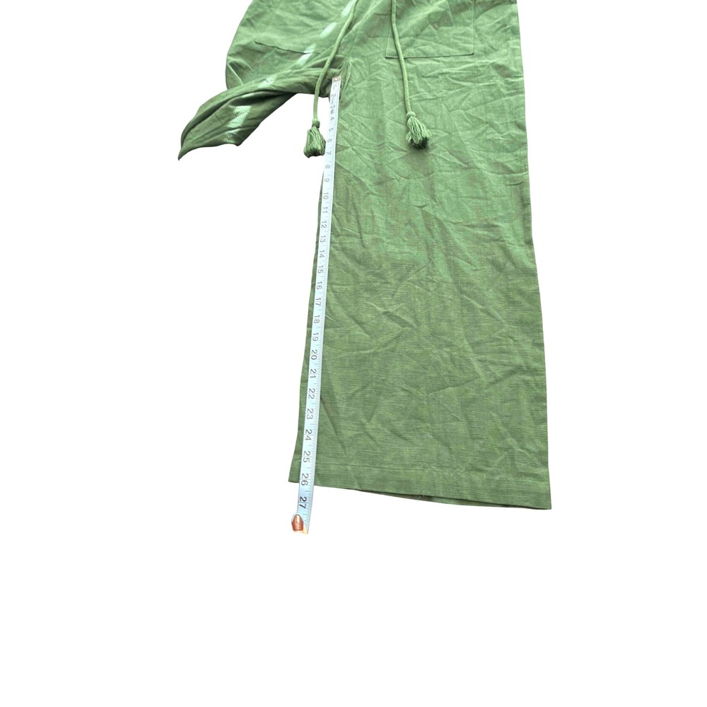 Baltic Borm Hemming Jumpsuit Greem Short Sleeve Button Up Lightweight Medium - Picture 16 of 16